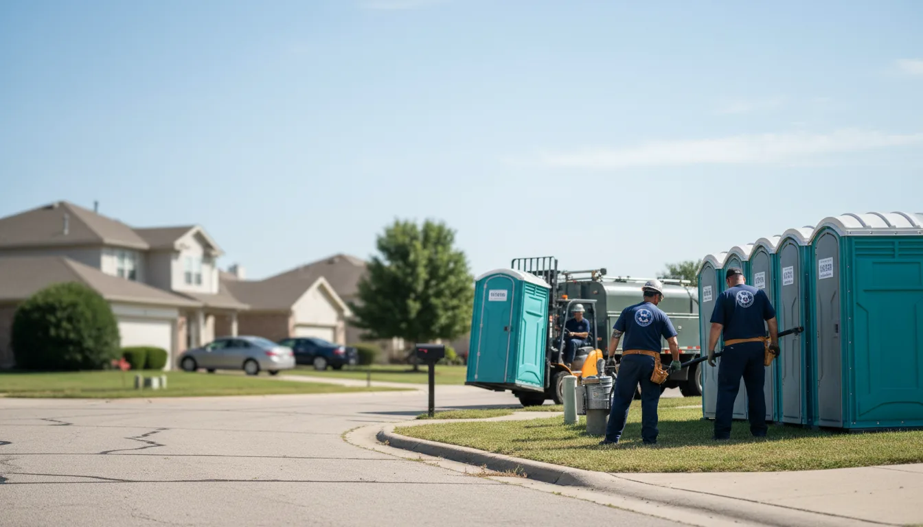Porta Potty Rental in Ackerly, TX near me